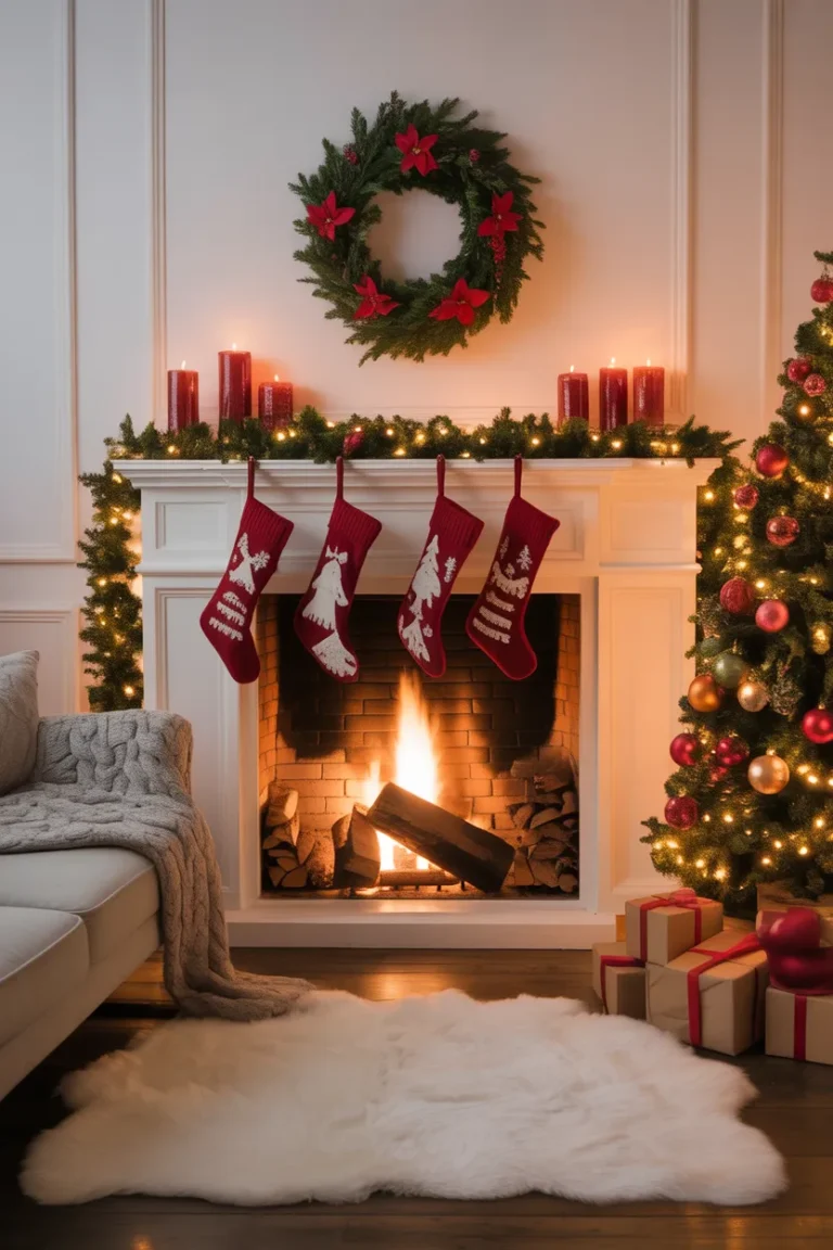 Cozy Christmas Fireplace