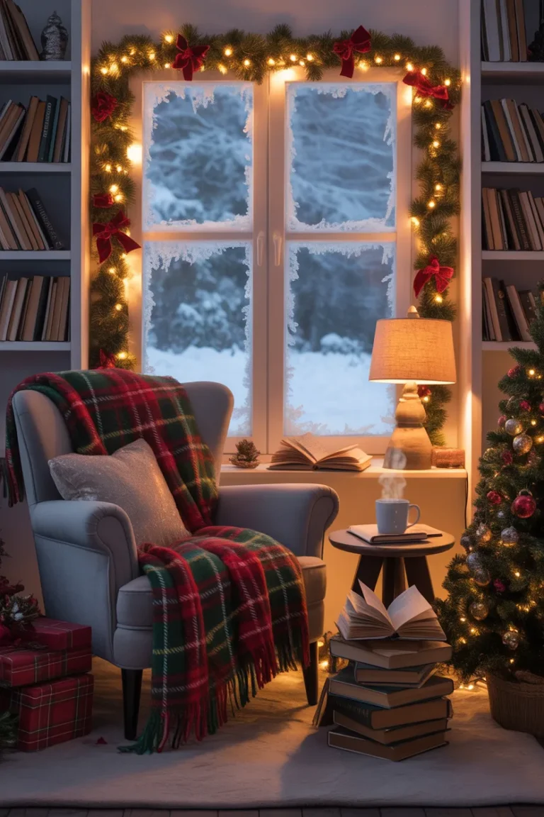 Christmas Reading Nook