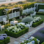 Hamptons Inspired Coastal Garden