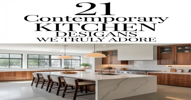 Contemporary Kitchen Designs