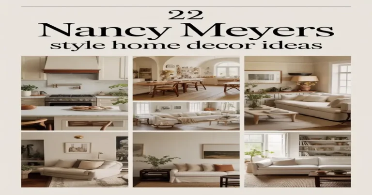 Nancy Meyers Style Home Decor