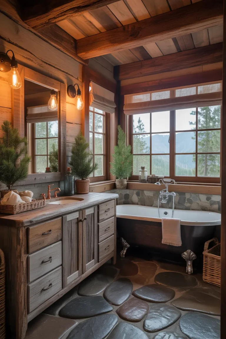Fresh Mountain Bathroom