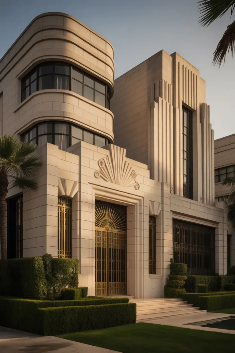 Art Deco House Exterior