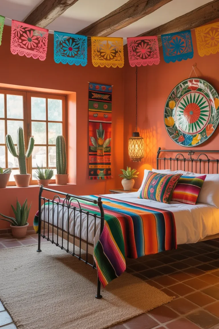 Mexican Inspired Bedroom