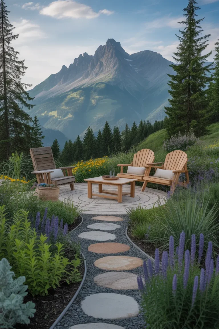 Stunning Mountain Garden