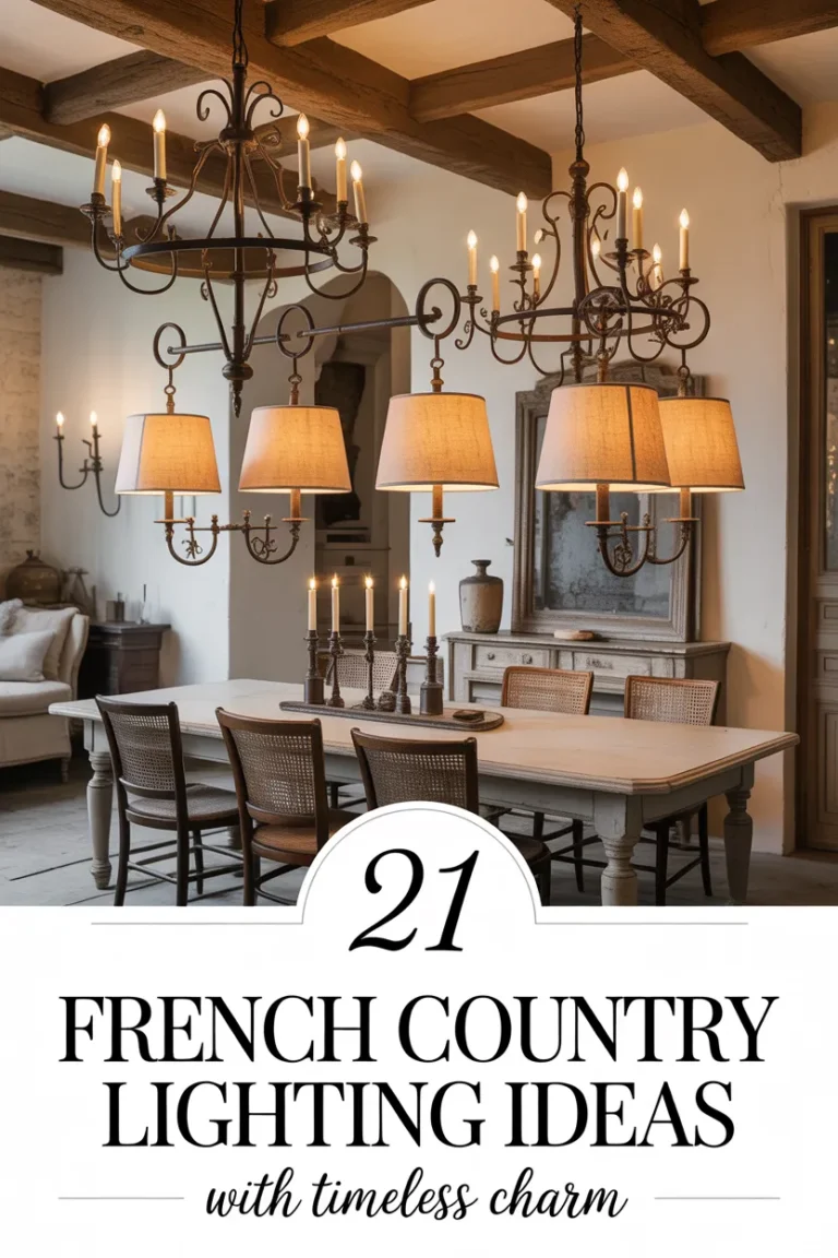 French Country Lighting Ideas