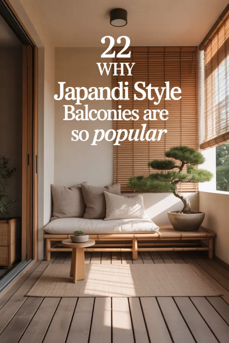 Japandi Style Balconies