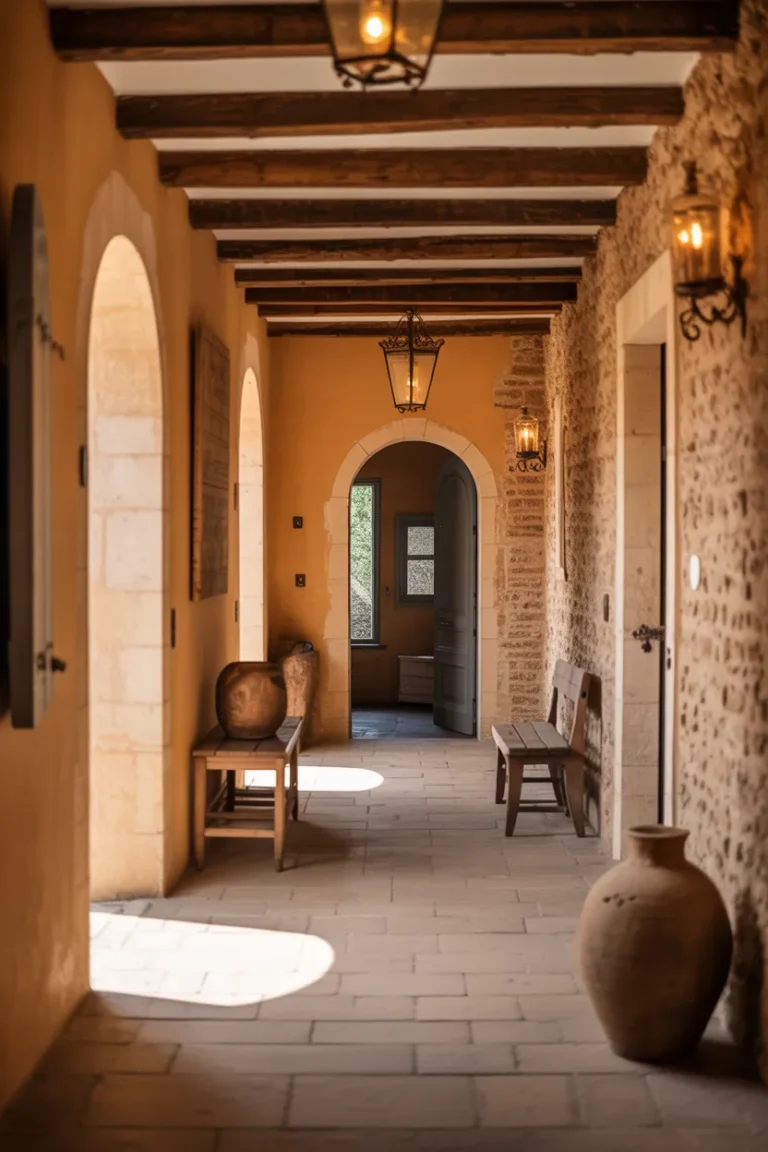 Provençal Rustic Hallways
