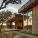Rustic Organic Modern Home Exterior