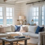 Coastal Chic Living Rooms