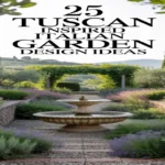 Tuscan Inspired Italian Garden