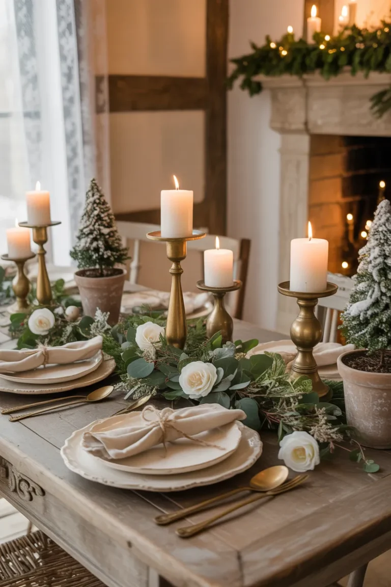 French Country Christmas Decor
