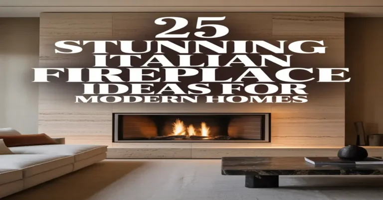 Stunning Italian Fireplace