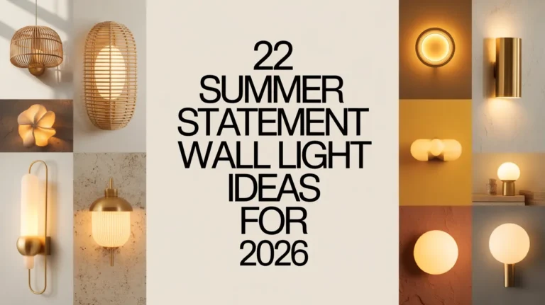Summer Statement Wall Light