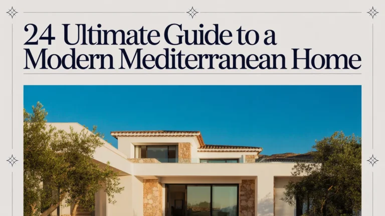 Modern Mediterranean Home