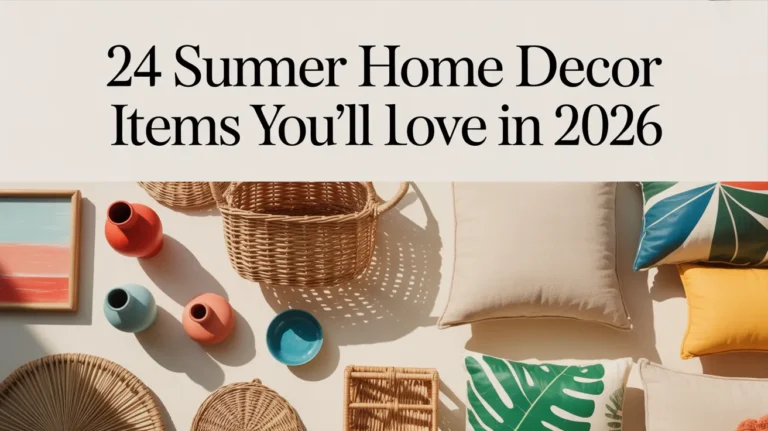 Summer Home Decor Items