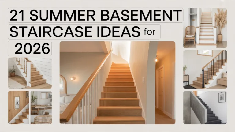 Summer Basement Staircase Ideas