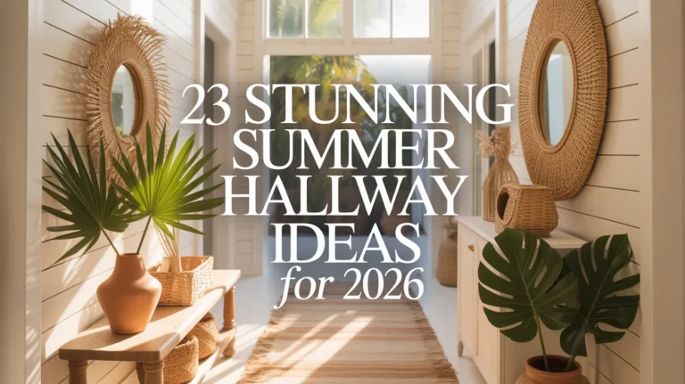 Summer Hallway Ideas