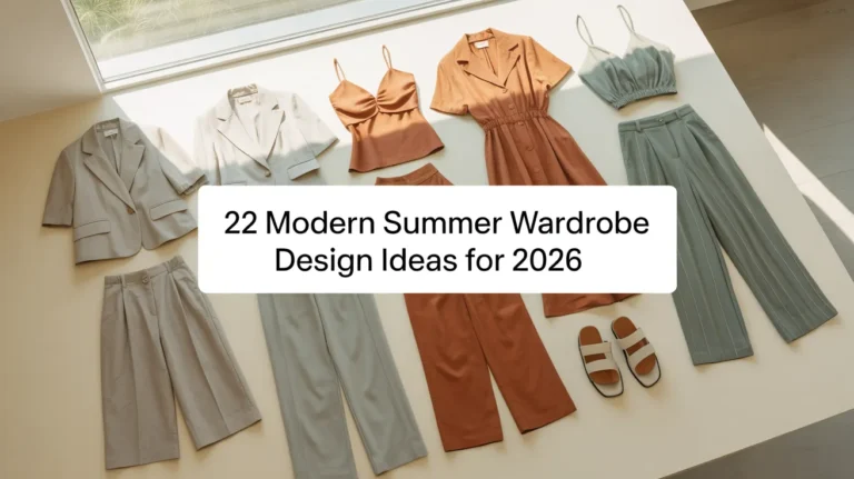Summer Wardrobe Design Ideas
