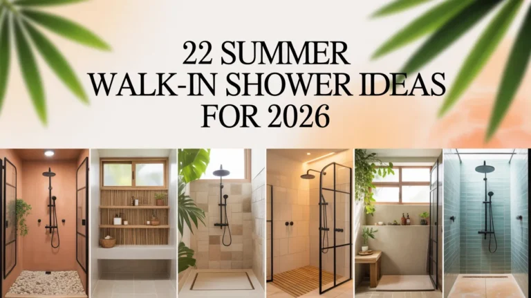 Summer Walk-In Shower
