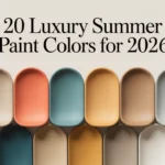 Luxury Summer Paint Colors