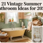 Vintage Summer Bathroom