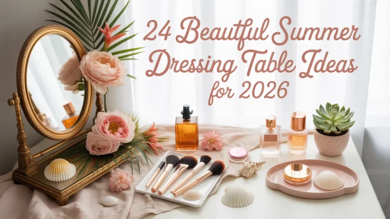 Summer Dressing Table Ideas