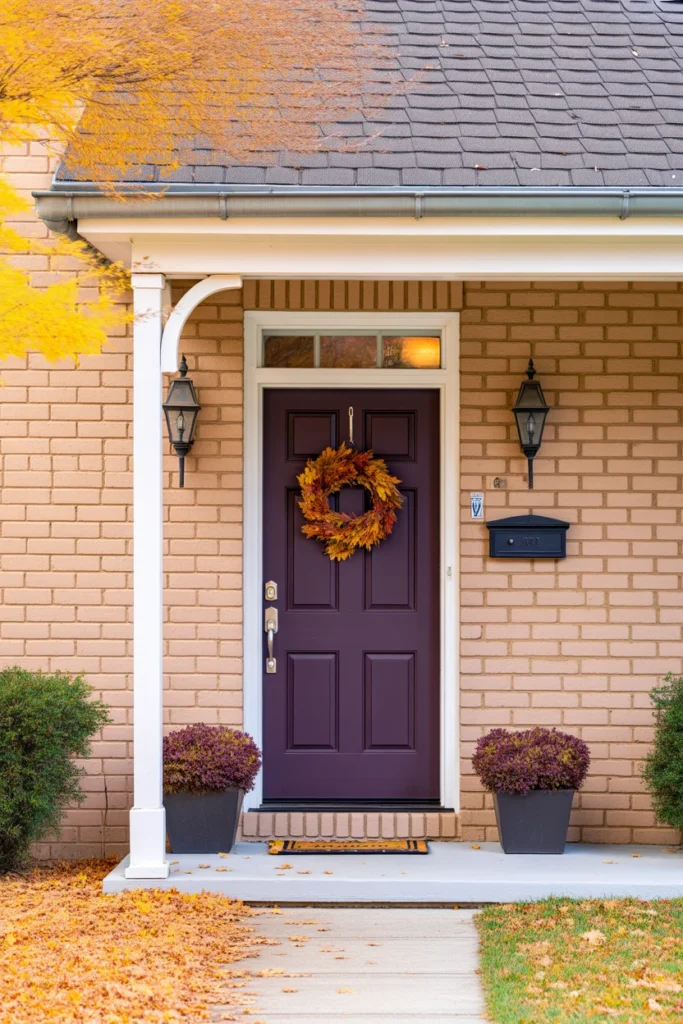 a home exterior featuring a plum purple 5NS6IzwDVias2NidDC5hIw 8W8iAZitTP PX OKK655XQ cover