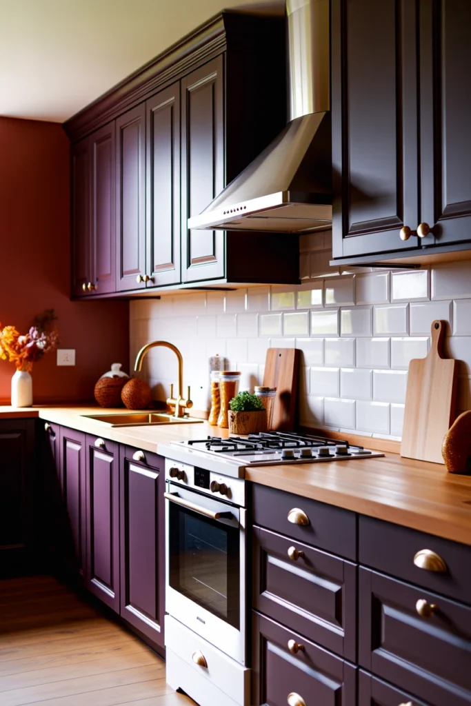 a modern kitchen with plum purple cabine lPXPMZTVxicpKe7612e4A US9sHnMwRbqXEi5UXBBFwQ cover