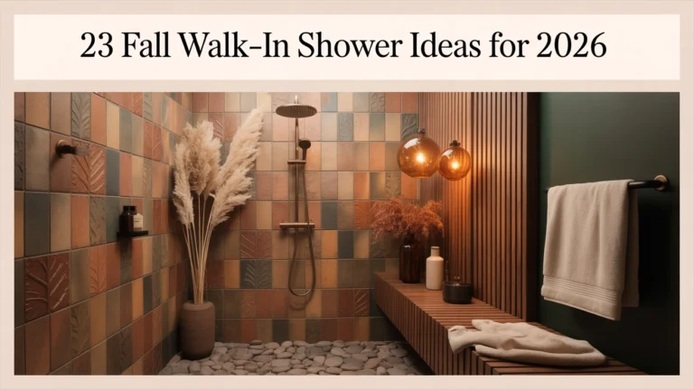 Fall Walk-In Shower Ideas