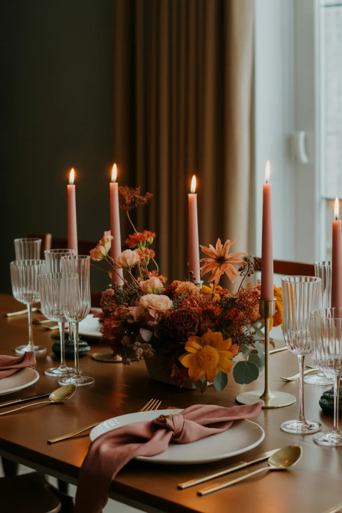 Fall Flowers Centerpiece