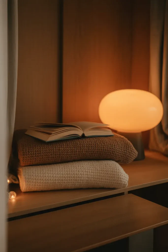 Cozy Fall Blanket Nook