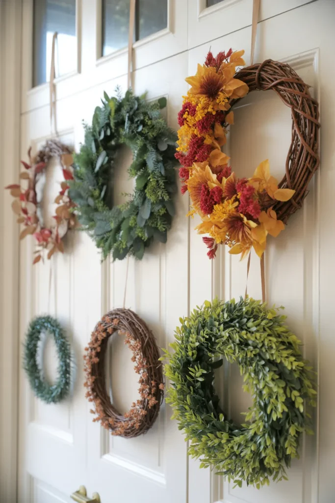 Autumn Wreath Ideas Variety