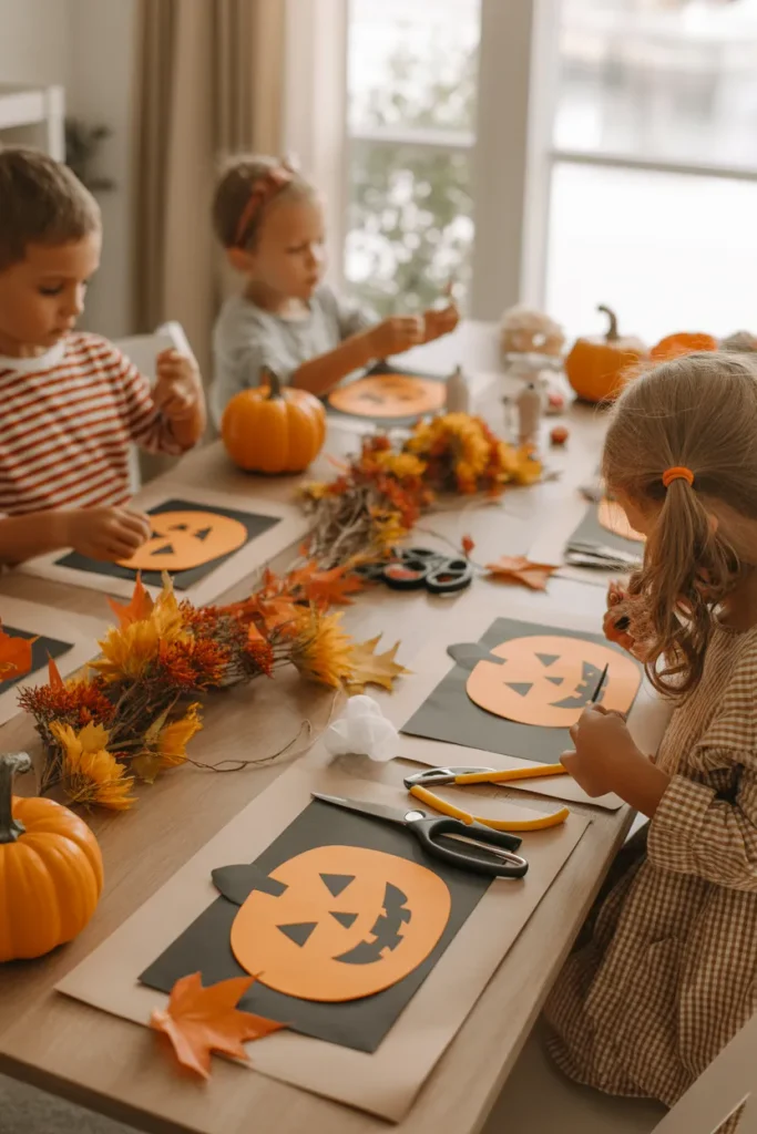 Fall Halloween Crafts Family Project