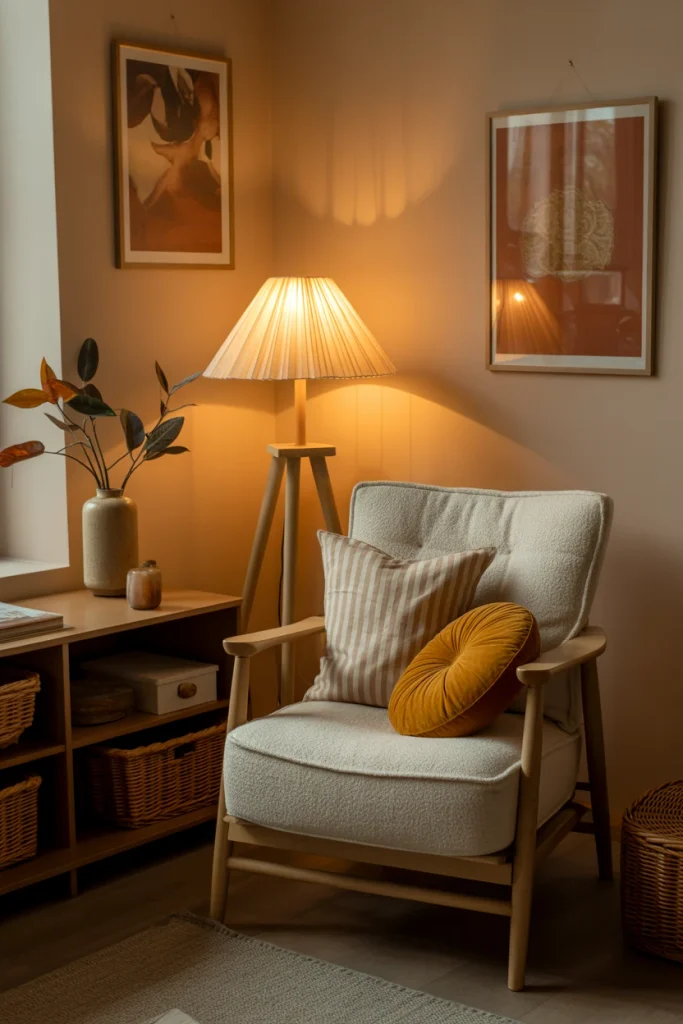 Cozy Autumn Home Corner