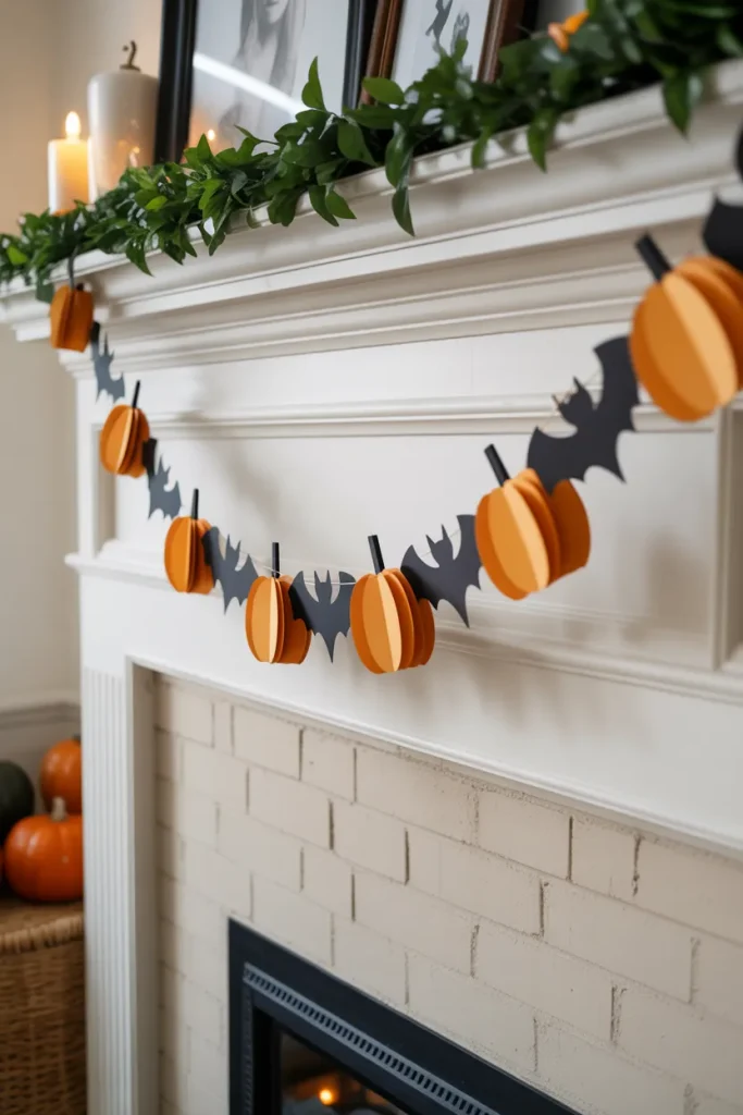 DIY Halloween Decorations Garland