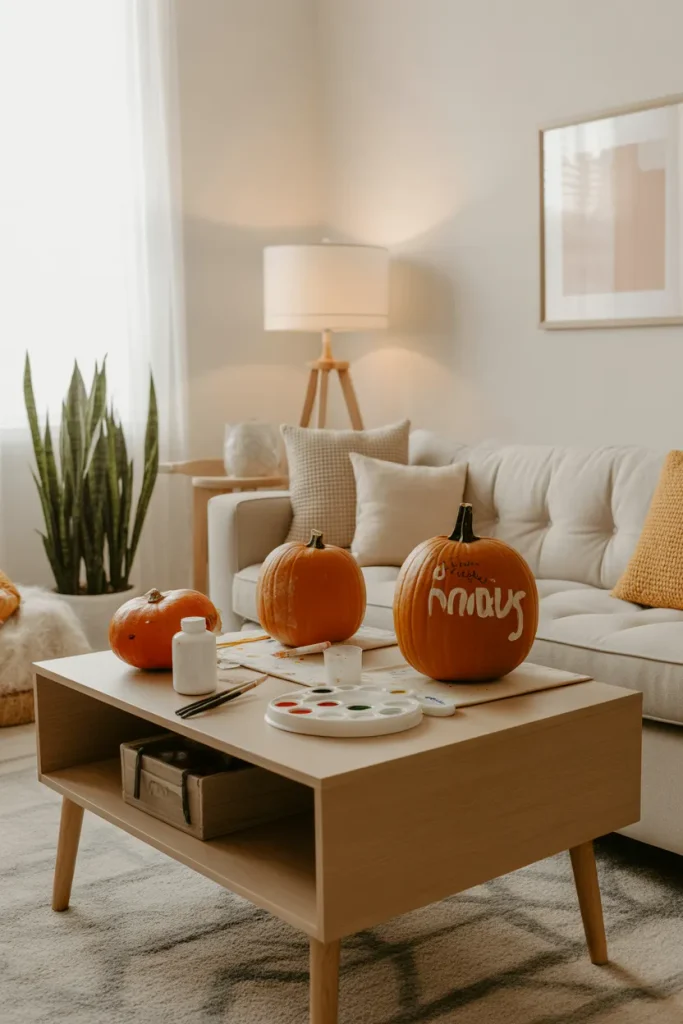 Pumpkin Decorating Station
