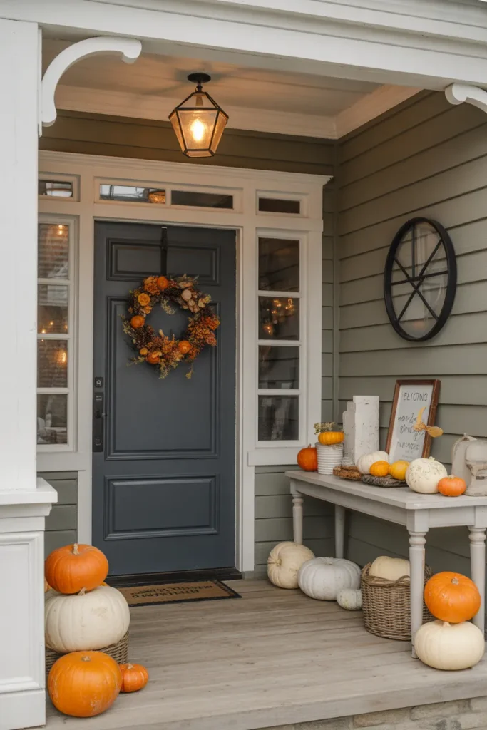 Full Fall Entryway Decor Look