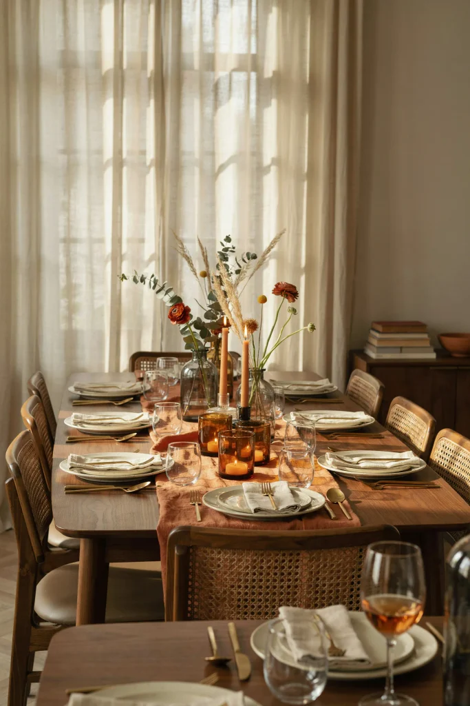 Amber Glass Accents