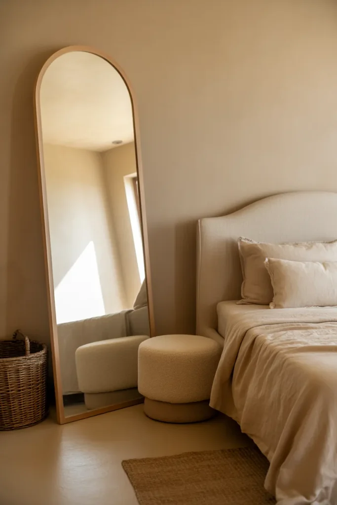 Arched Floor Mirror