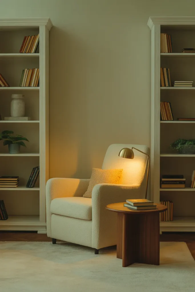 Armchair Library Corner