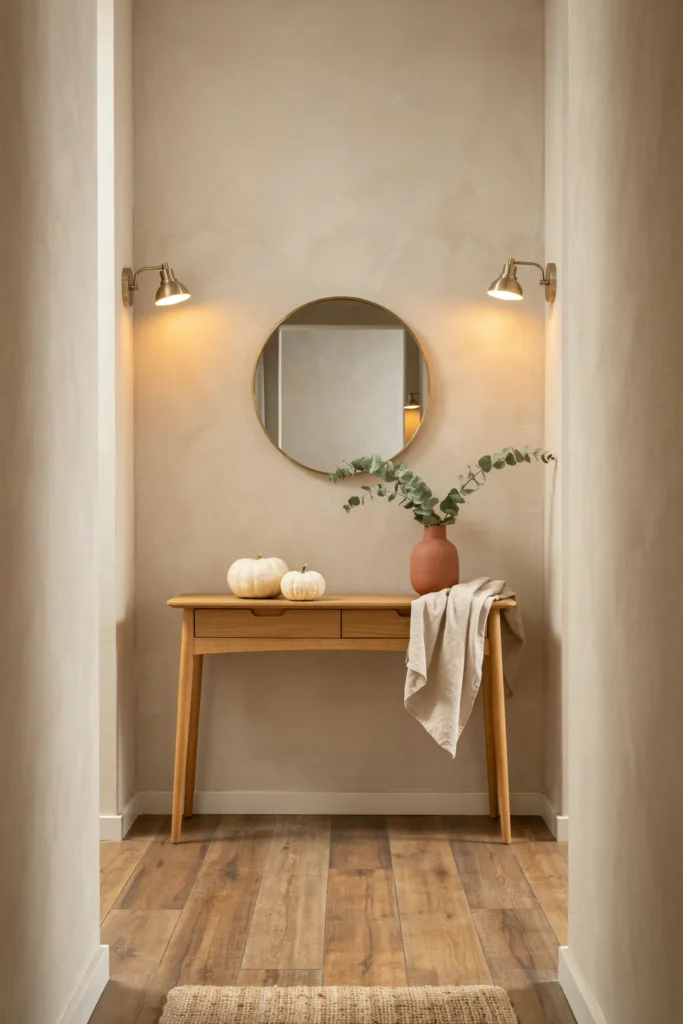 21 Fall Decorating Ideas for Small Homes That Wow Now 17 Autumn Mirror Accent