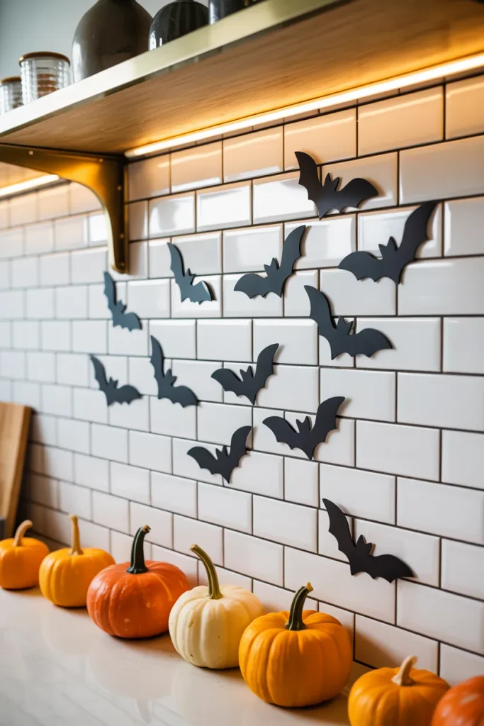 Bat Backsplash Accents
