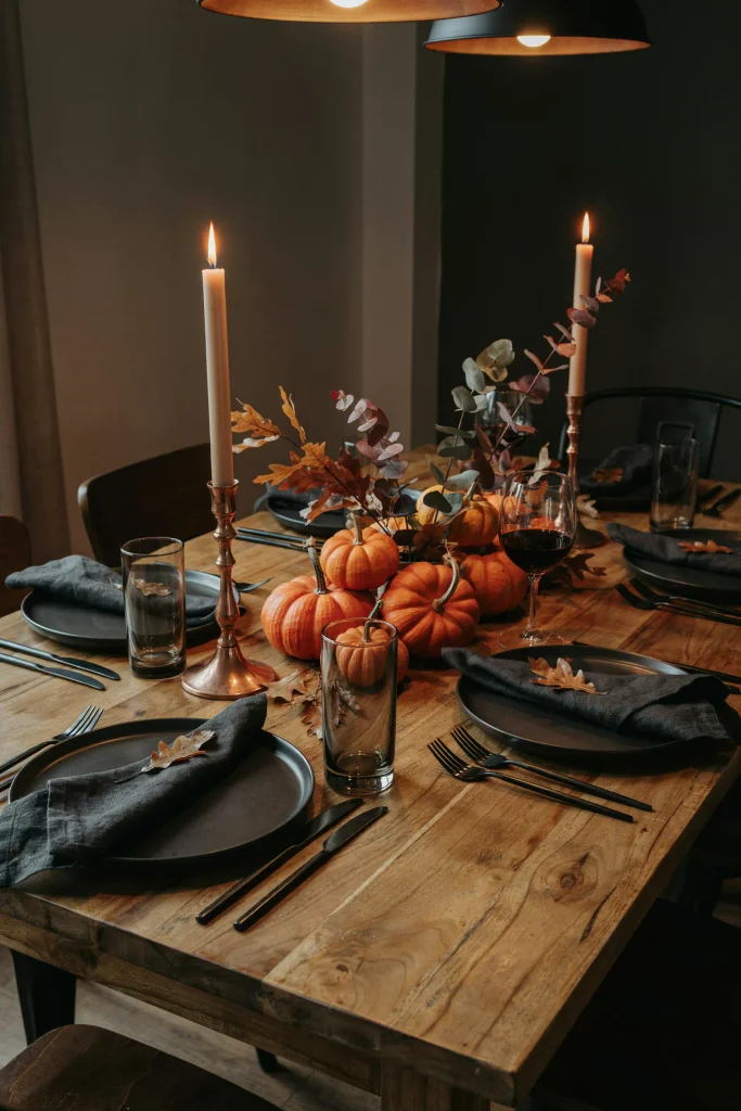 Black And Copper Tabletop