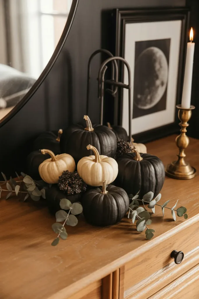 Black Pumpkin Cluster