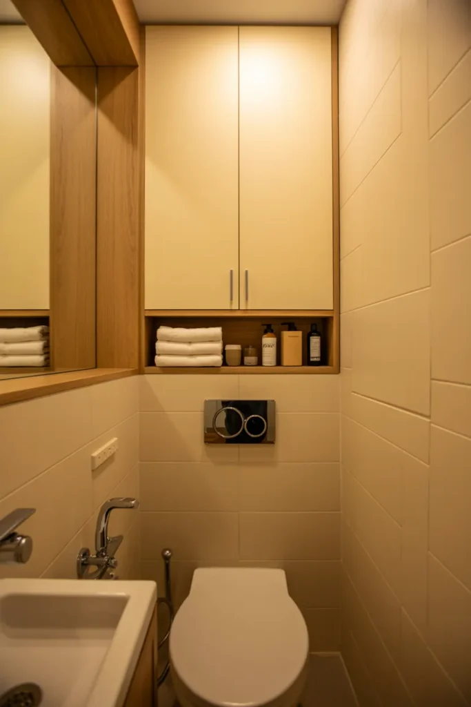 Cabinet Above Toilet