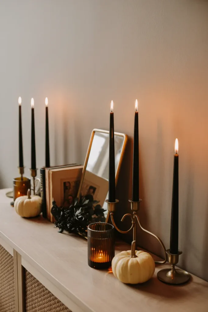 Candlelit Console