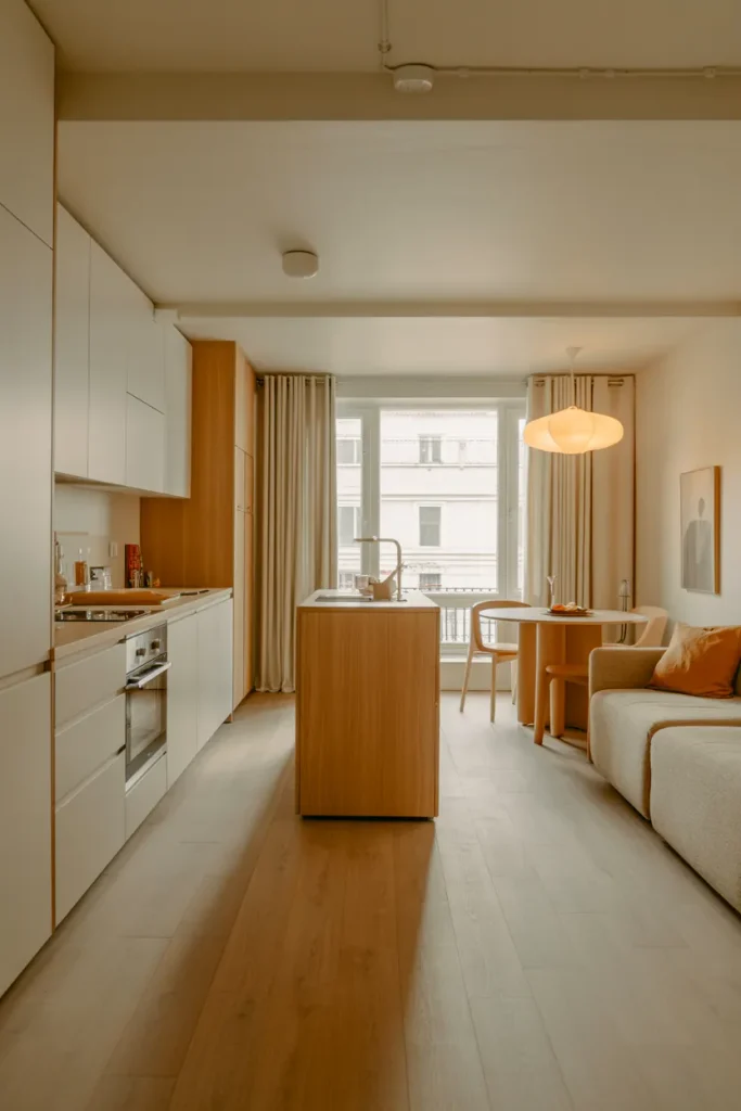 Compact Kitchen Transition