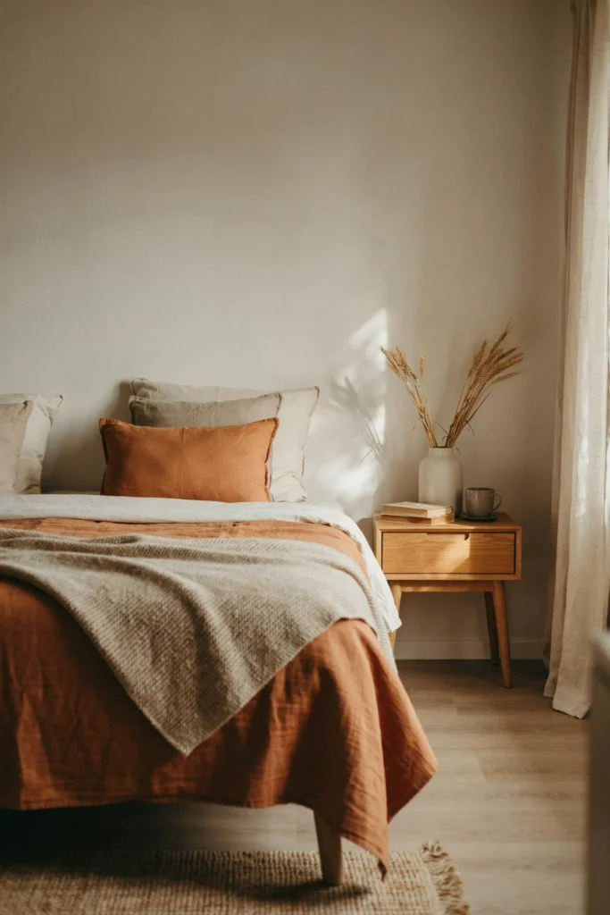 21 Fall Decorating Ideas for Small Homes That Wow Now 18 Cozy Bed Layering