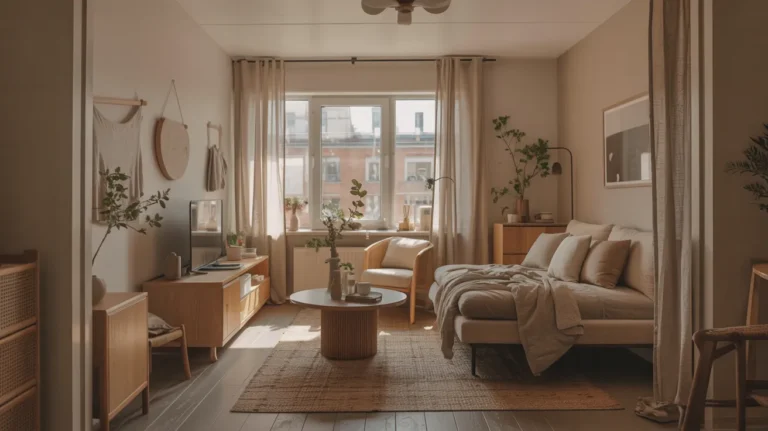 Cozy Studio Apartment Layout Ideas